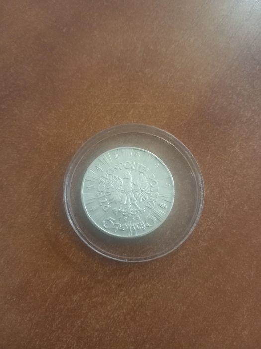 Moneta 5 złotych 1935 Józef Piłsudski Stan II