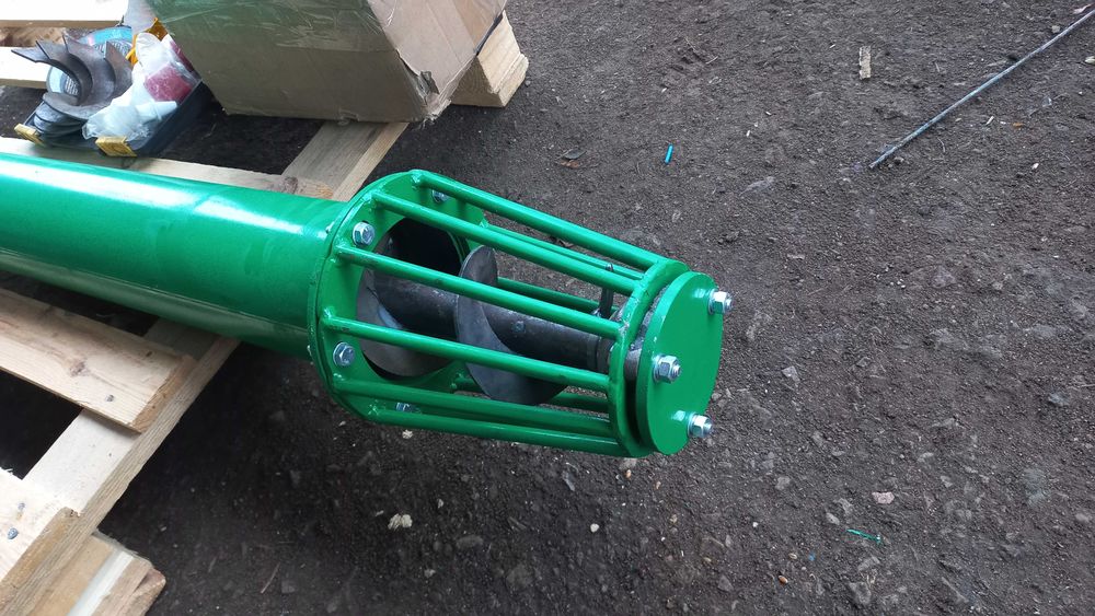 Зернопогрузчик, шнековий навантажувач, шнек для зерна