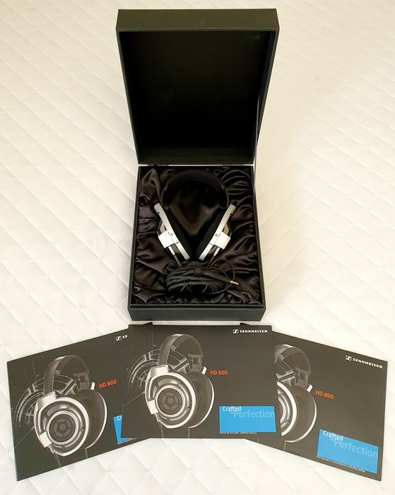 Kultowe słuchawki Sennheiser HD800 + kabel zbalansowany CH800P