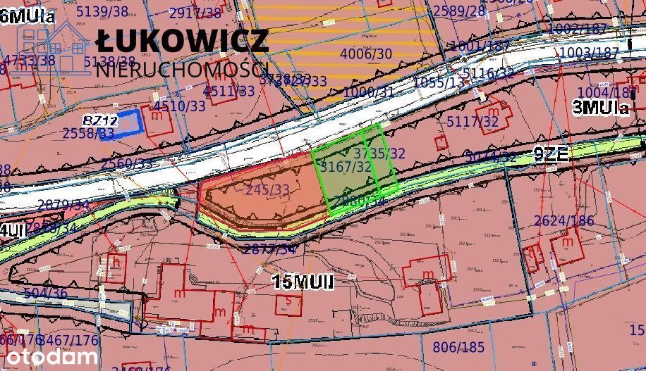 Działki budowlane centrum Goczałkowic 7-10 ar!