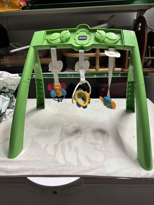 Ginasio cresce e caminha da chicco com brinquedos