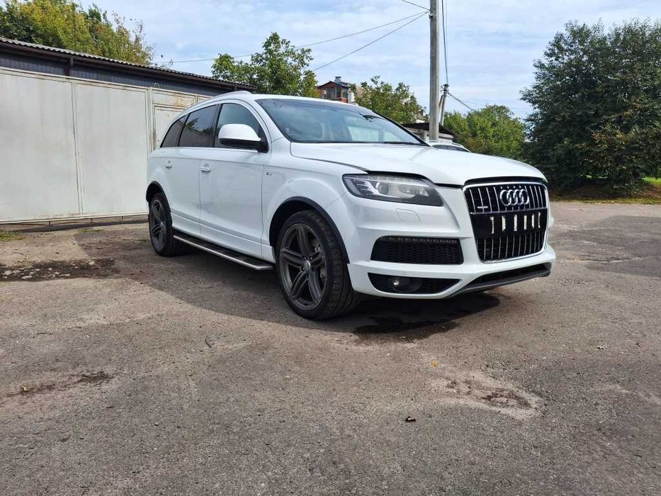 Капот Бампер Фара МОРДА S-line Audi Q7 Ауди Ку7 Ауді Кю7 Разборка