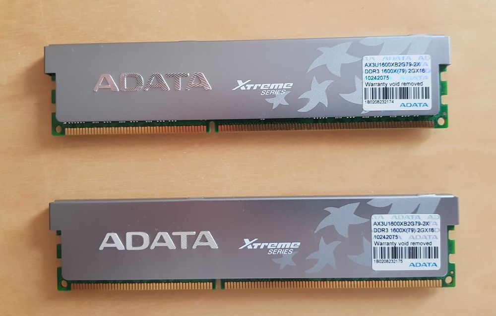 Pamięć RAM ADATA Xtreme Series DDR3 4GB 1600MHz CL7 AX3U1600XB2G79-2X