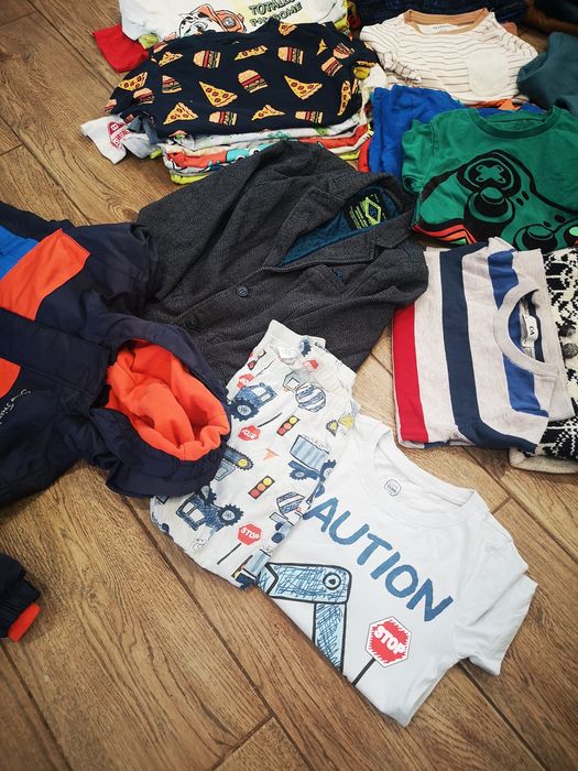 Mega paka zestaw komplet dla chłopca 122