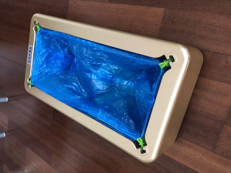 Dispensador de capas protectoras de calçado + pack capas