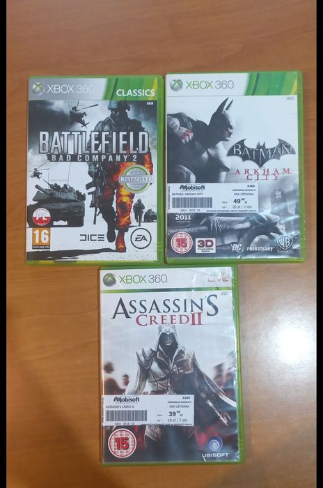 Gry na xbox 360.