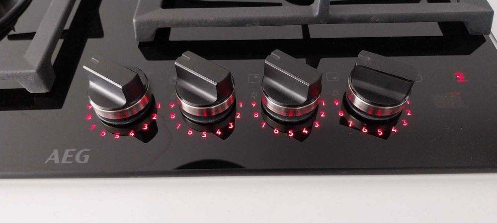 placa a gás AEG nova