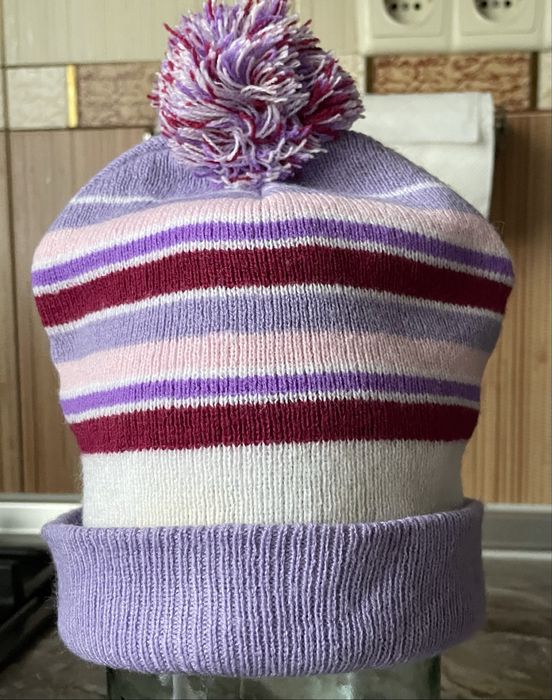 Шапка вязаная на девочку
