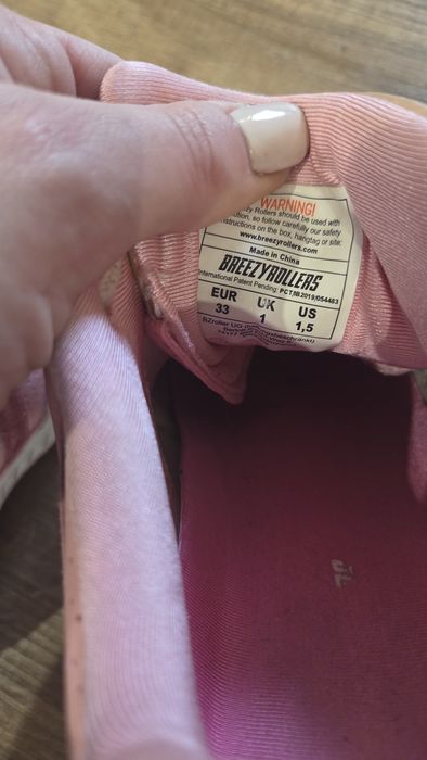 Butorolki 33 buty z kółkami, BREEZY ROLLERS