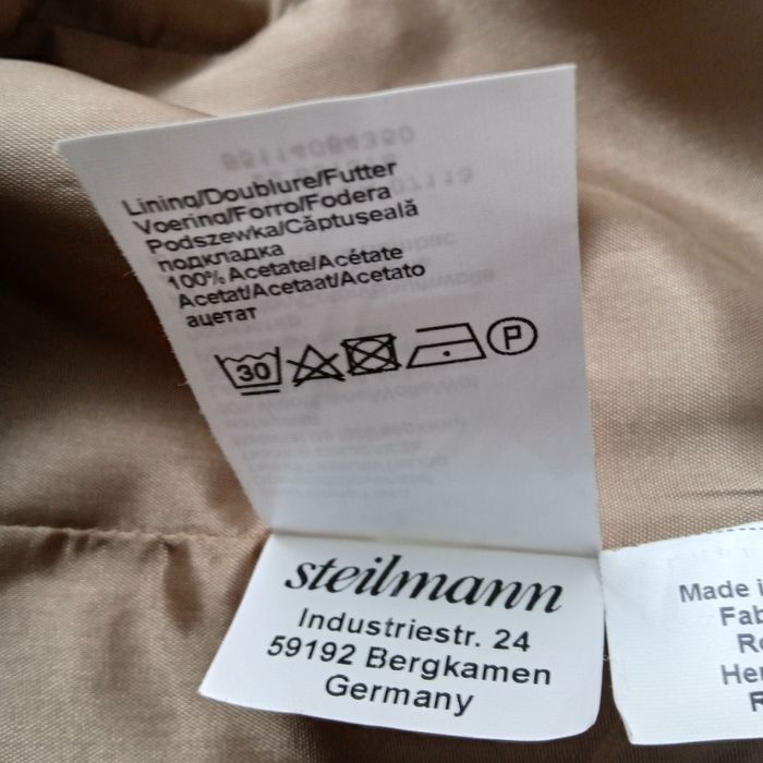 50% wełna Steilmann marynarka r M stan idealny