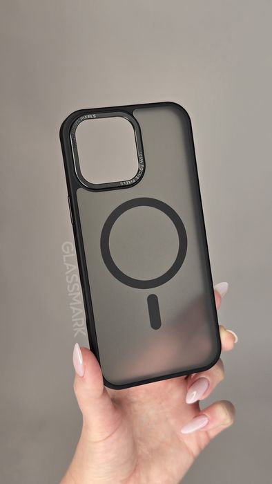 Чехол матовый iPhone 16 Pro Max 15 Pro Max MagSafe чохол айфон