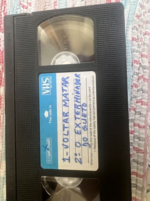 VHS variados (infantis e adulto)