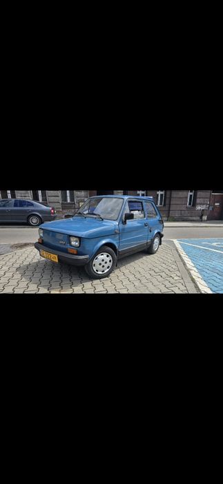 Fiat 126p maluch zabytek żółte tablice Fiat126p malczan