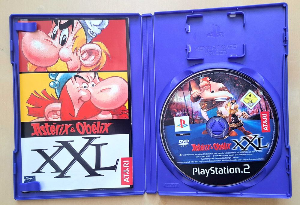 Asterix & Obelix XXL PS2 - Completo com Manual Original (PT/ES/IT)
