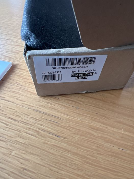 Bateria Green Cell T420S Nova