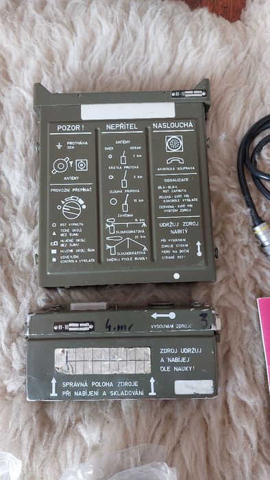 2x Radiostacja RF10 czechoslowacka