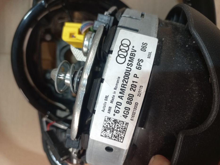 Kierownica kompletna poduszka airbag kierowcy audi a6 c7 a7 sline