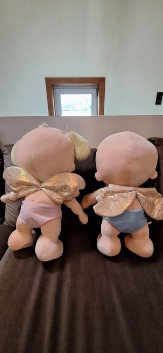 Bonecos Gémeos de Peluche