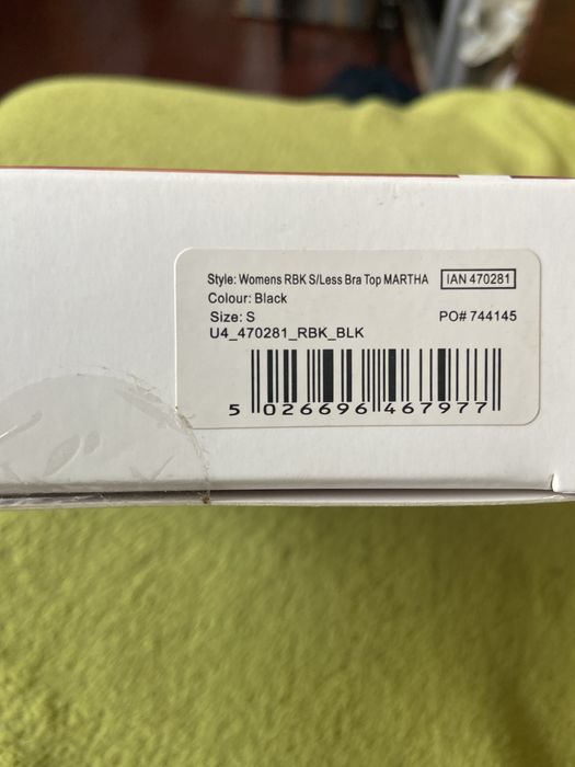 Reebok новий топ