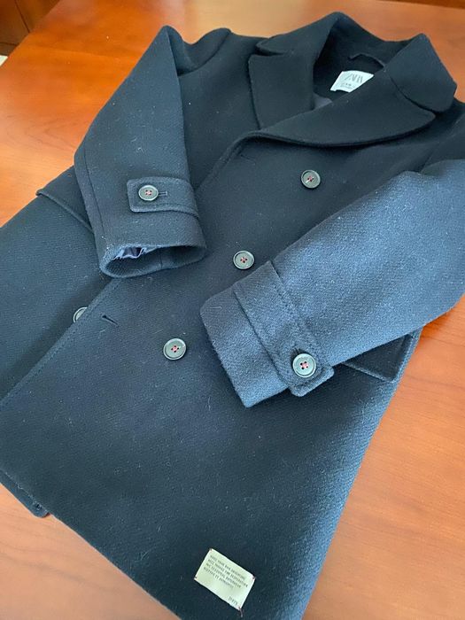 Casaco azul navy Zara rapaz 9-10 anos