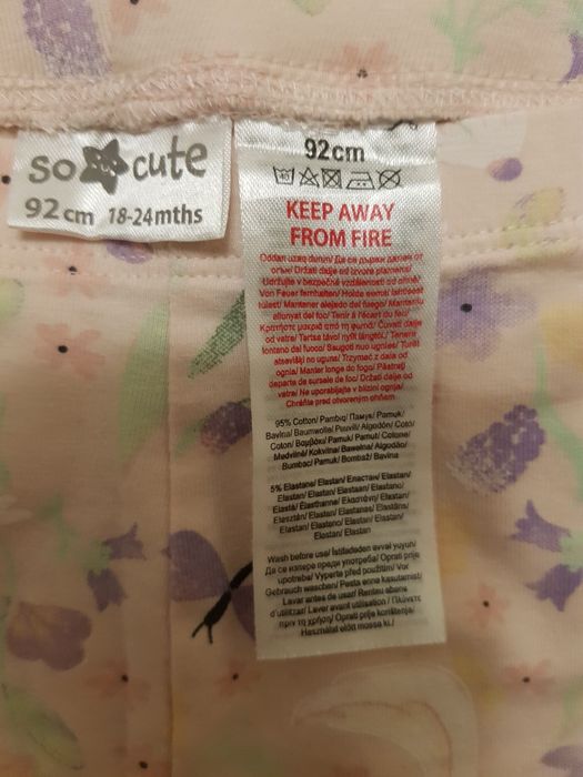 Legginsy roz.92/So Cuté