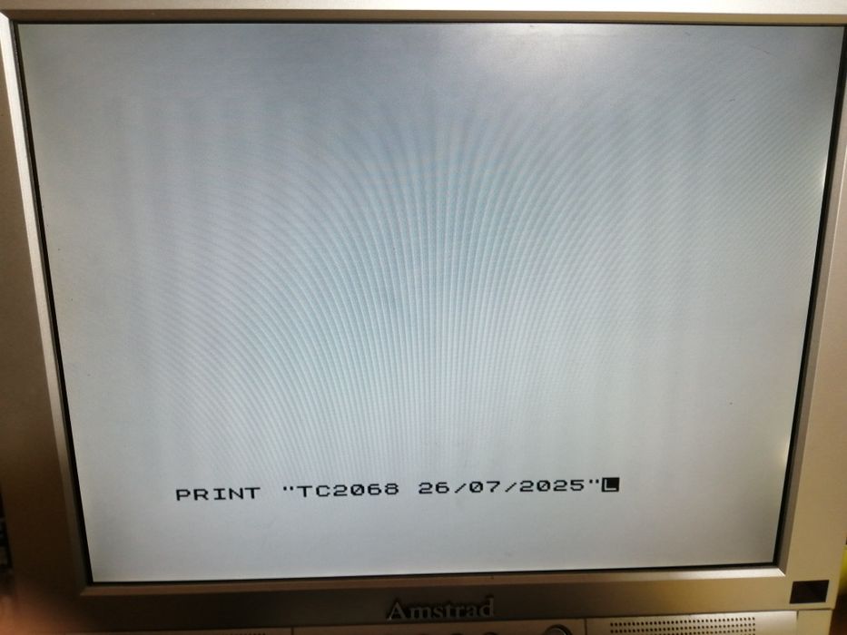 Timex TC2068 com Cartucho de emulador opcional