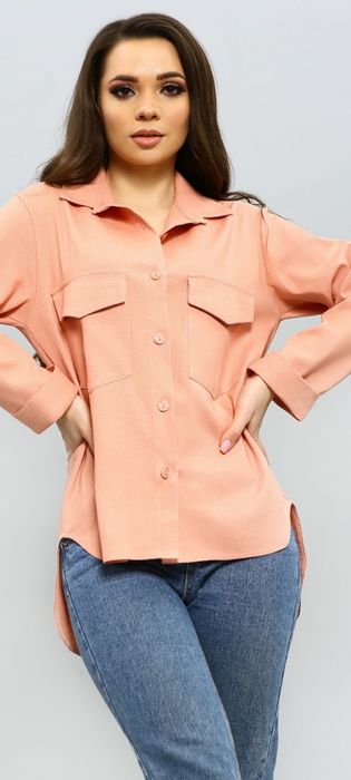 Сорочка рубашка овершот - Л - 46-48