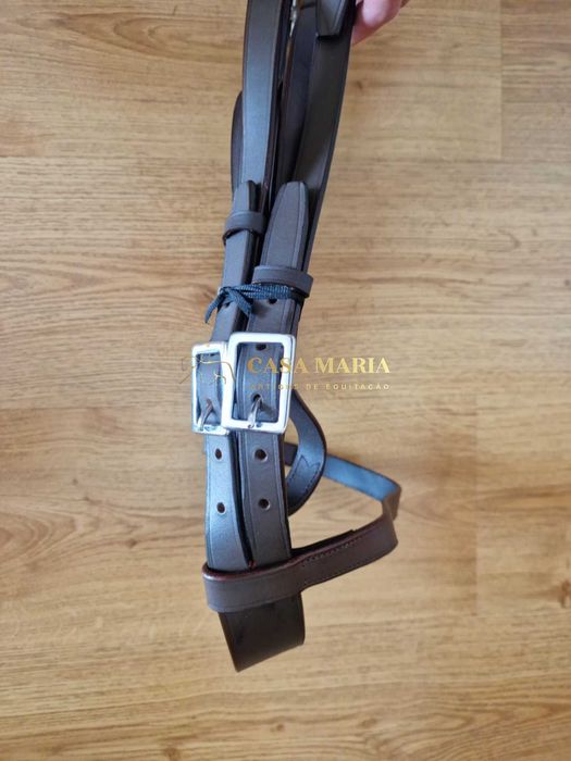 Cabeçada À Portuguesa - Em Couro - Novas