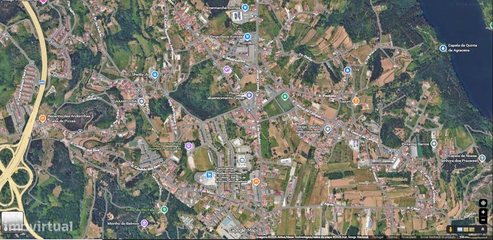 CPM26541 Terreno p moradia 4 frentes perto CTT centro Avintes em Gaia
