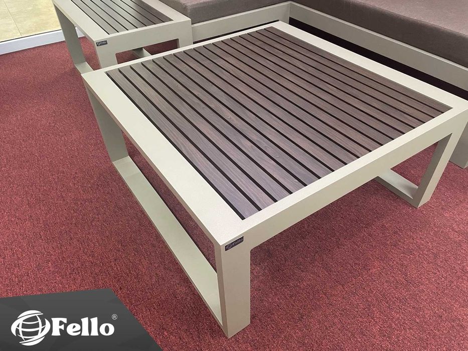 zestaw wypoczynkowy narożnik ogrodowy meble aluminiowe