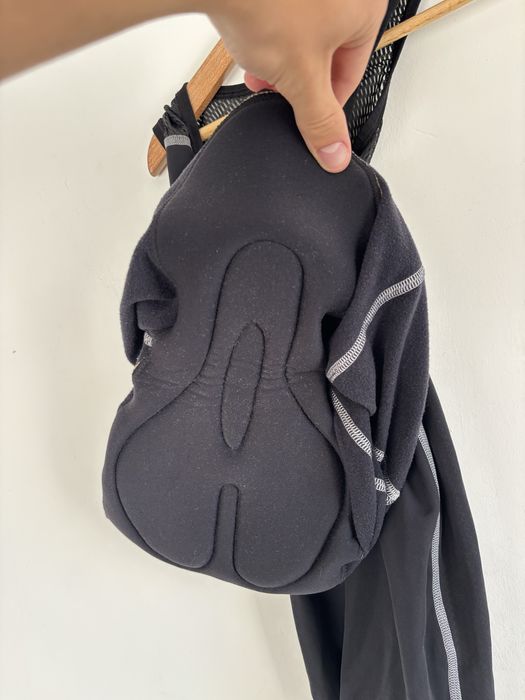 Вело бриджі Spiuk Carbon 3/4 Bib Tights Fleece розмір С-М