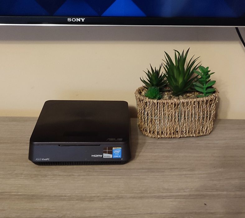 MiniPC Asus VivoPc VM62, 16GB, SSD 480GB, Win10, Mediacenter