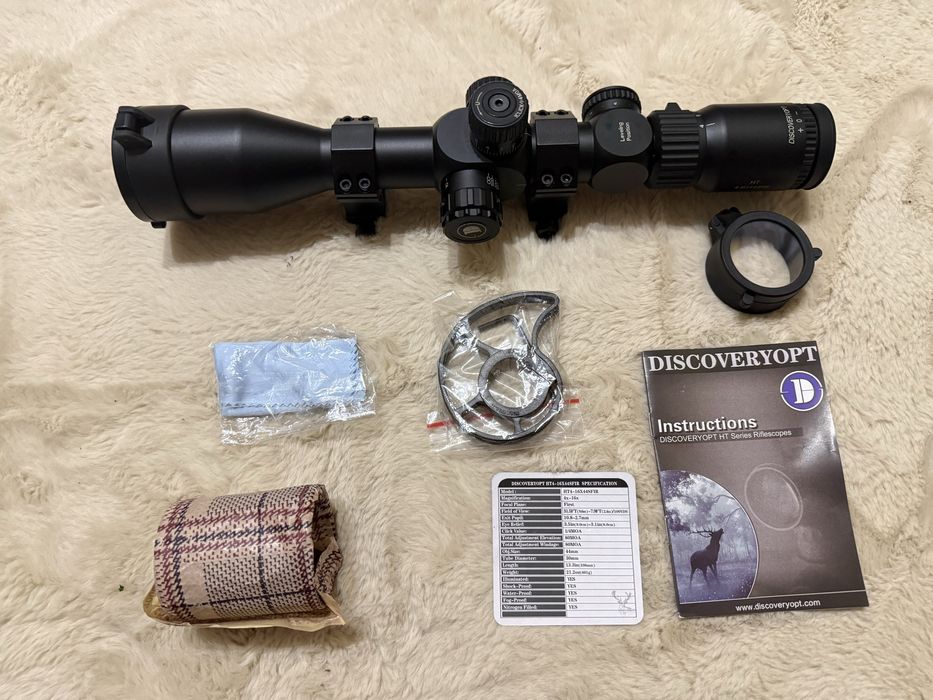 Приціл Discovery Optics HT 4-16x44 SFIR FFP(30мм підсвічування)GEN2