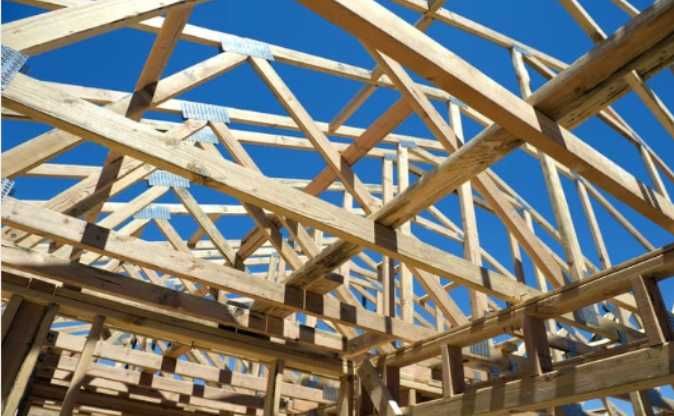 więżba dachowa , deska , krokwie , łata