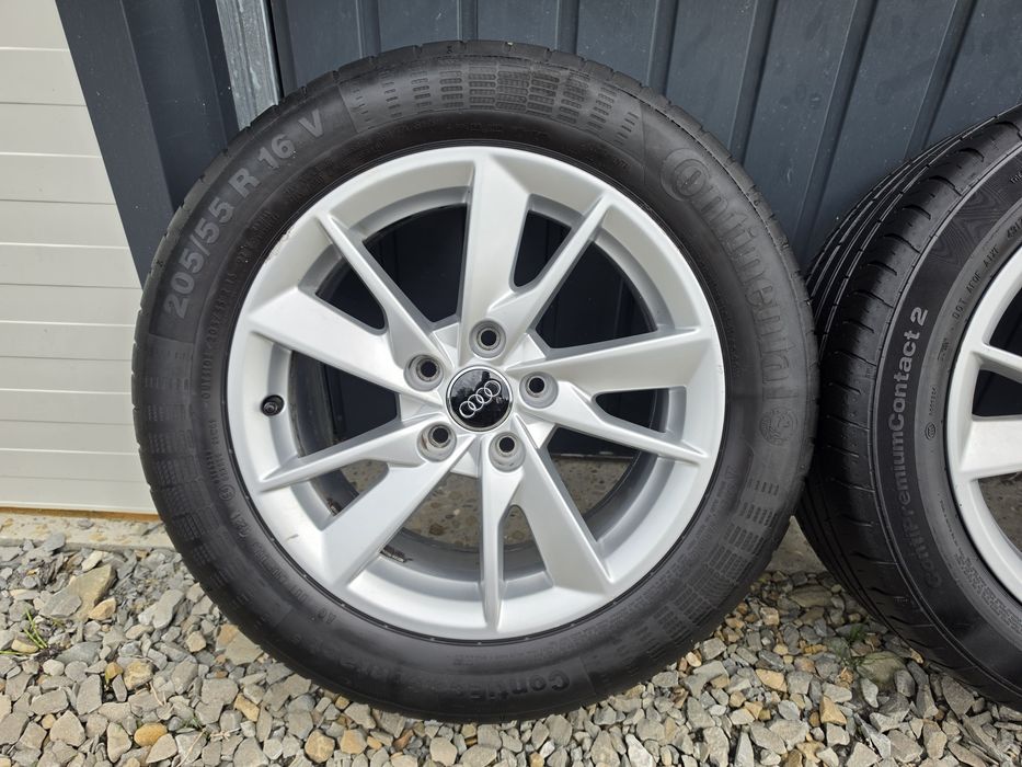 Alufelgi Audi 16" 5x112 A3 A4 A6 Q3 Z Oponami