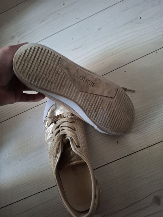Buty guess damskie trampki złote 37 na lato