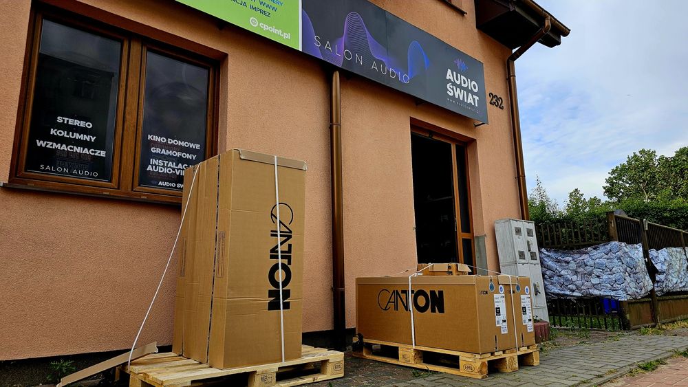 Kolumny Podłogowe Canton Vento 100 Dark Walnut Gloss Outlet