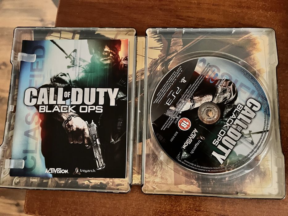 Call of duty black ops 1 steelbook ps3