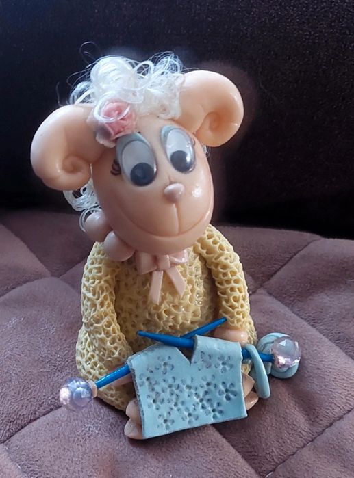 Figurka baranek handmade