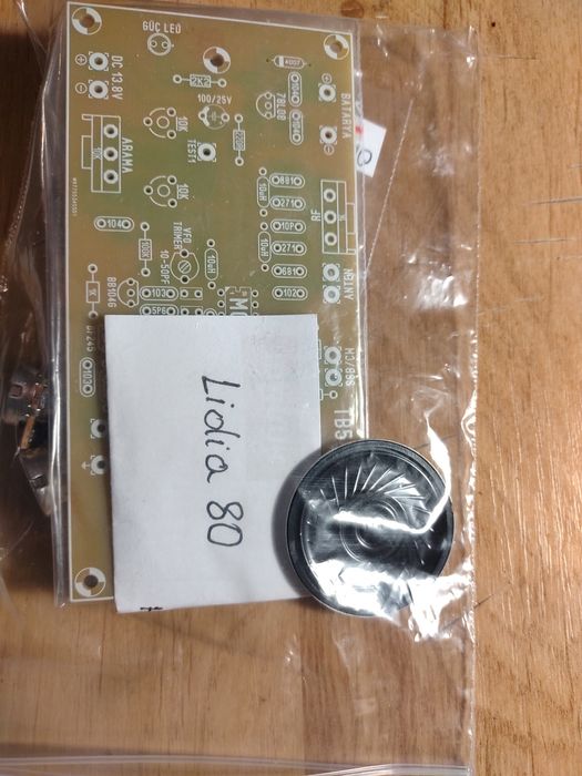 PCB odbiornik krótkofalarski Lidia 80/ plus ewentualnie  ZESTAW