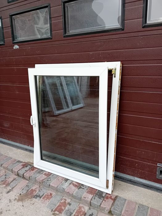 Okna jednoskrzydłowe 110x136 PCV plastikowe DOWÓZ CAŁY KRAJ