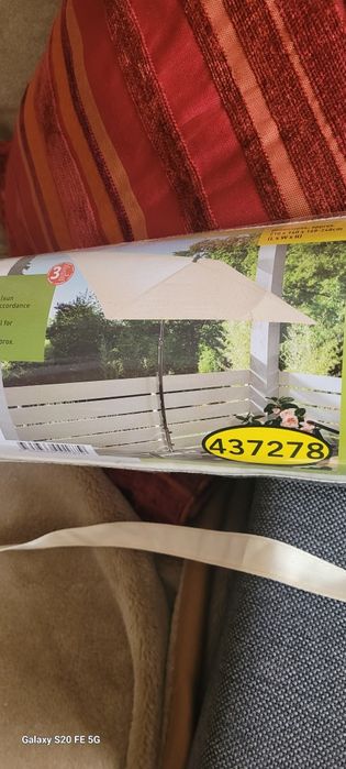 Parasol ogrodowy lub na balkon