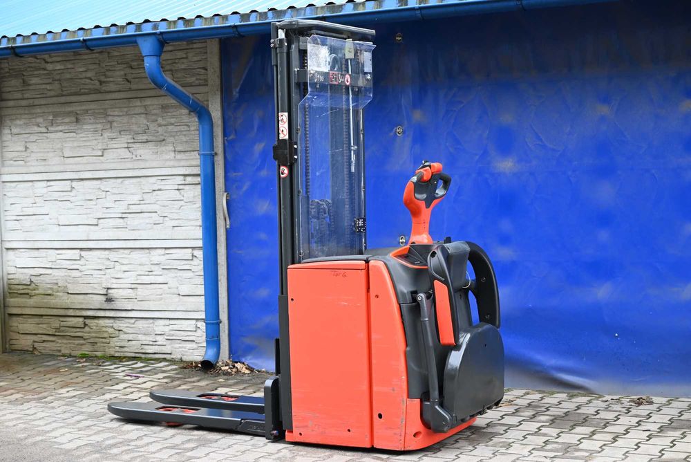 Paleciak elektryczny Linde L14 AP Triplex 480cm 1400kg 2020rok FHP 420