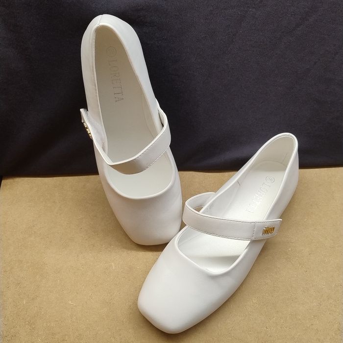 Туфлі балетки білі 36 розмір