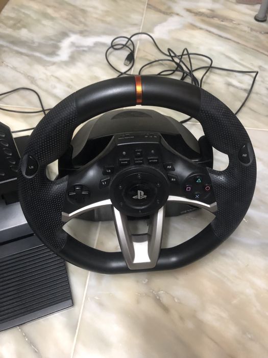 Gaming Steering Wheel and Headset + Game64297875170561121