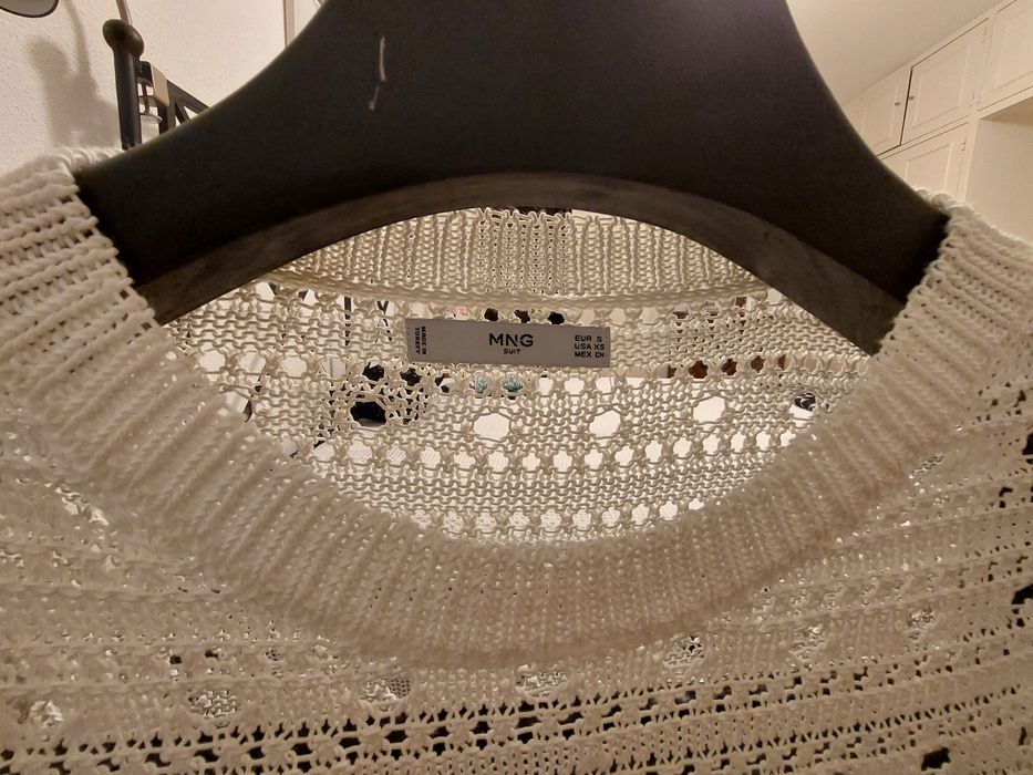 Camisola de crochet da Mango