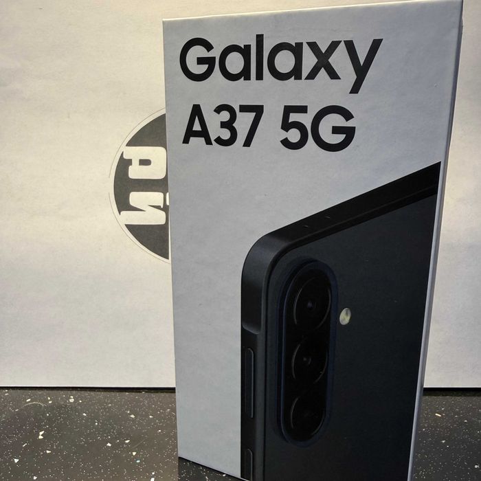 Nowy!!! Samsung a37 5G 6/128GB Czarny/Gwarancja/SklepGSM/Lach
