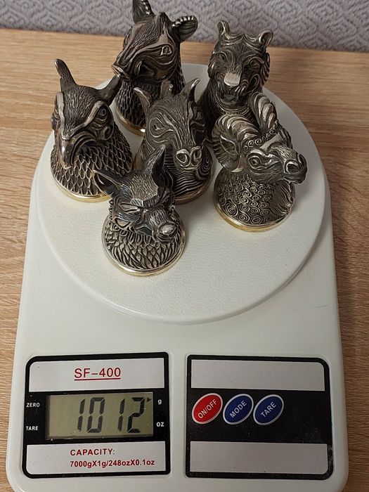 Красивейший набор из серебра 875 проба