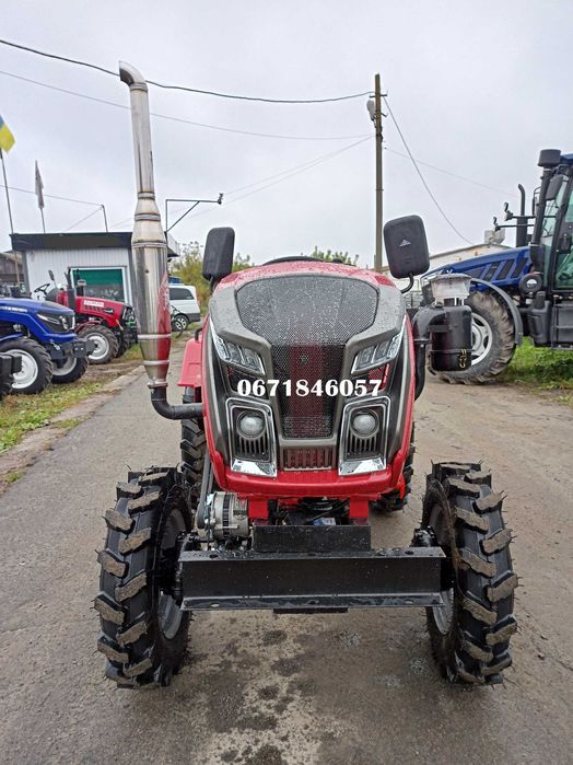 Повнопривідний мінітрактор Кентавр 244 BP/10 ВОМ Триточкова навіска