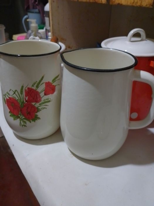 Эмалированная посуда.